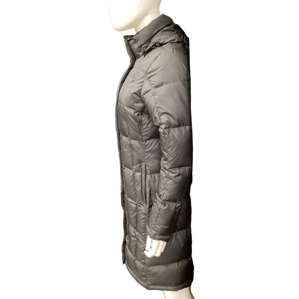 The North Face Coat Women’s Size S/P Metropolis Hooded Puffer Parka Zipper Black - Picture 3 of 7